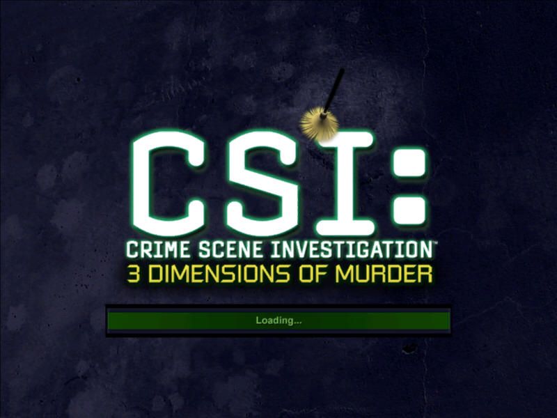 CSI 3 Dimensions Of Murders Microsoft Windows PC CD-PC Gamez USA