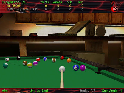 Virtual Pool 3 Microsoft Windows PC CD-PC Gamez USA