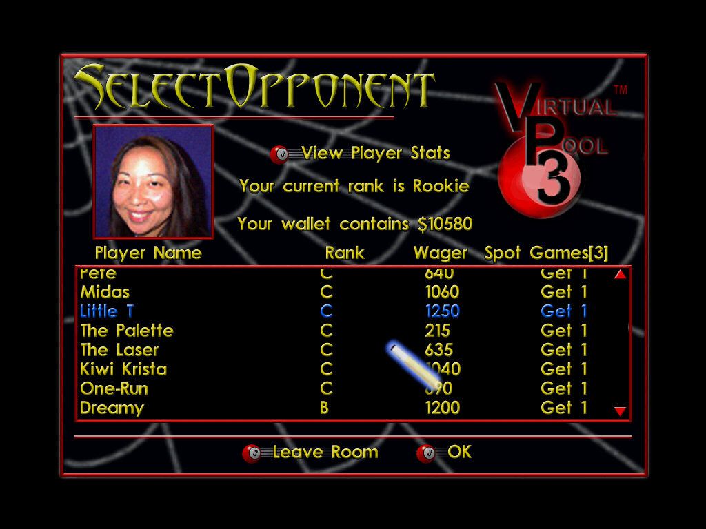 Virtual Pool 3 Microsoft Windows PC CD-PC Gamez USA