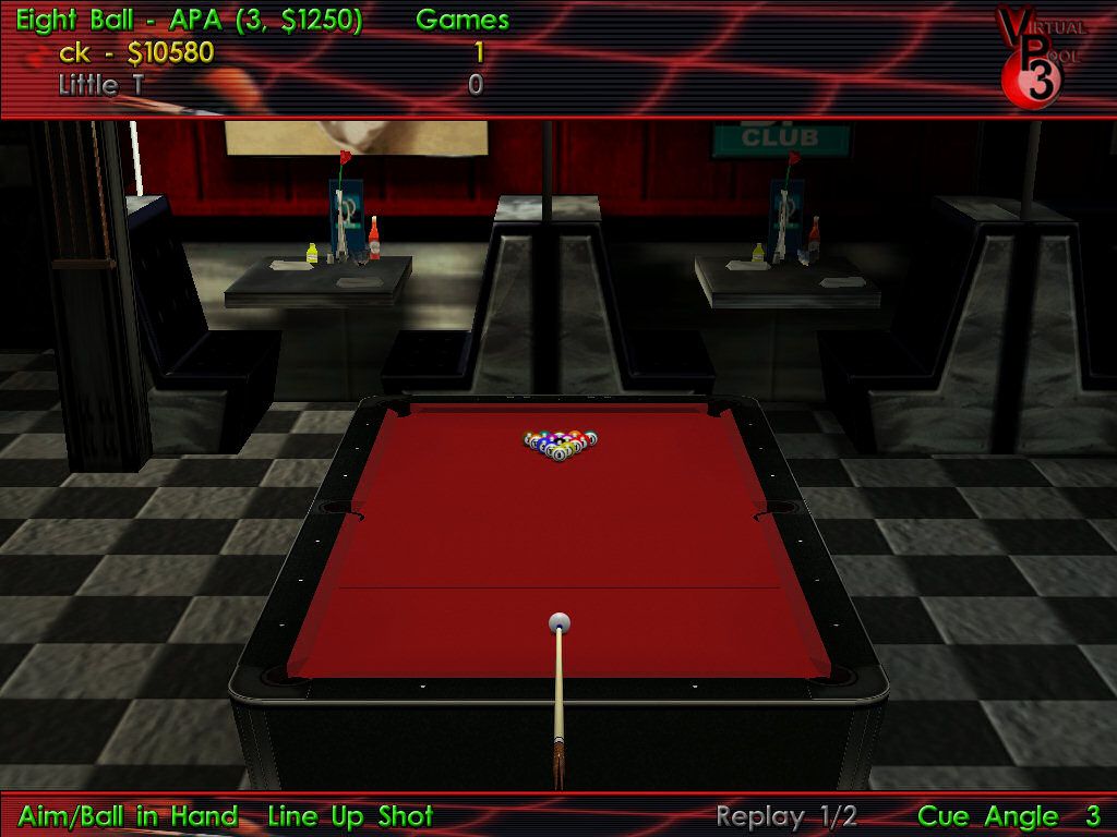 Virtual Pool 3 Microsoft Windows PC CD-PC Gamez USA