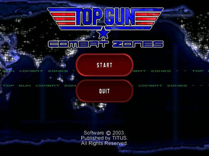 Top Gun Combat Zones Microsoft Windows PC CD-PC Gamez USA