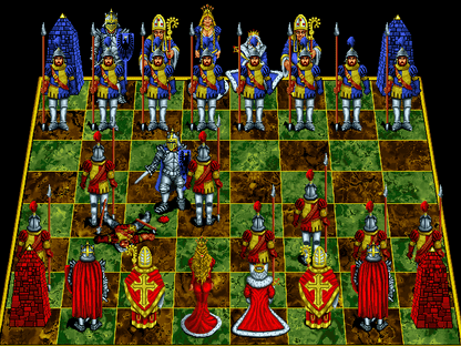 Battle Chess Enhanced CD ROM 1993 Microsoft Windows PC CD-PC Gamez USA