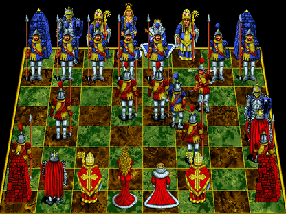 Battle Chess Enhanced CD ROM 1993 Microsoft Windows PC CD-PC Gamez USA