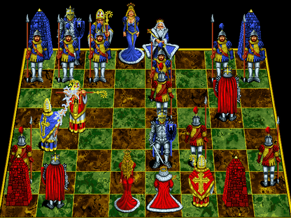 Battle Chess Enhanced CD ROM 1993 Microsoft Windows PC CD-PC Gamez USA