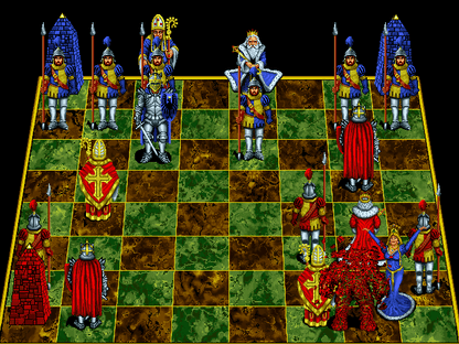 Battle Chess Enhanced CD ROM 1993 Microsoft Windows PC CD-PC Gamez USA