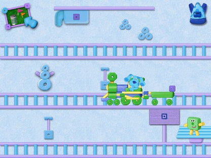 Blue's Clues Blue's 123 Time Activities Microsoft Windows PC CD-PC Gamez USA