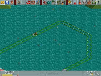 RollerCoaster Tycoon Microsoft Windows PC CD-PC Gamez USA