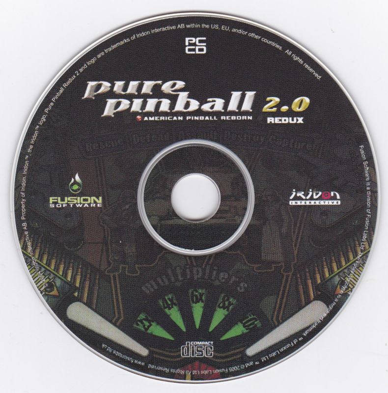 Pure Pinball 2.0 Redux Microsoft Windows PC CD-PC Gamez USA