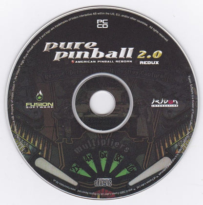 Pure Pinball 2.0 Redux Microsoft Windows PC CD-PC Gamez USA