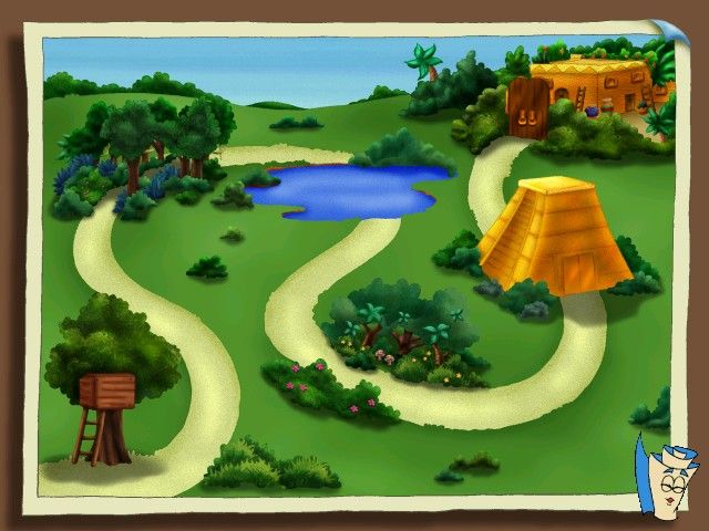 Dora the Explorer Lost City Adventure Microsoft Windows PC CD-PC Gamez USA