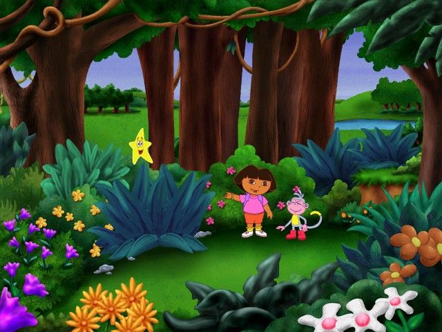 Dora the Explorer Lost City Adventure Microsoft Windows PC CD-PC Gamez USA