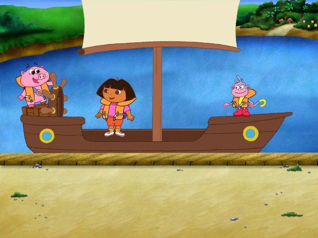 Dora the Explorer Lost City Adventure Microsoft Windows PC CD-PC Gamez USA