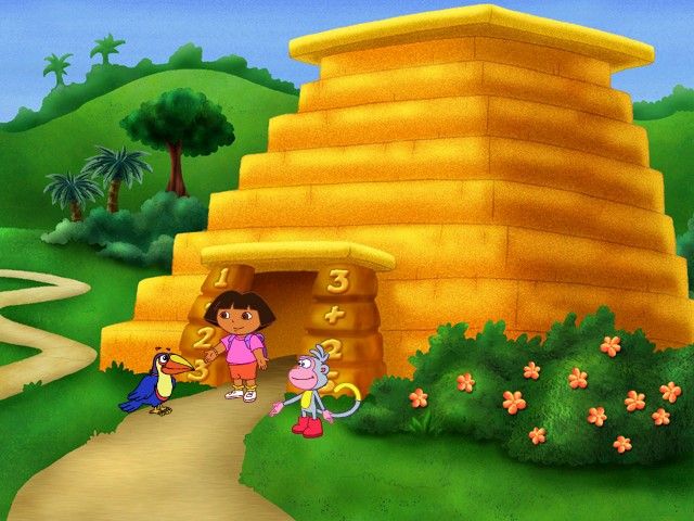 Dora the Explorer Lost City Adventure Microsoft Windows PC CD-PC Gamez USA