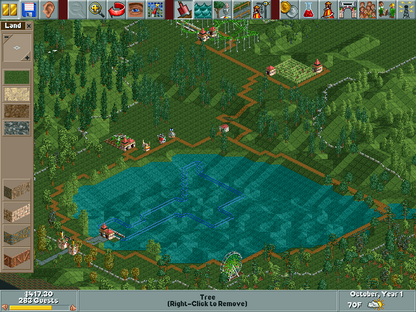 RollerCoaster Tycoon Microsoft Windows PC CD-PC Gamez USA