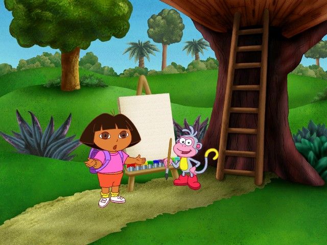 Dora the Explorer Lost City Adventure Microsoft Windows PC CD-PC Gamez USA