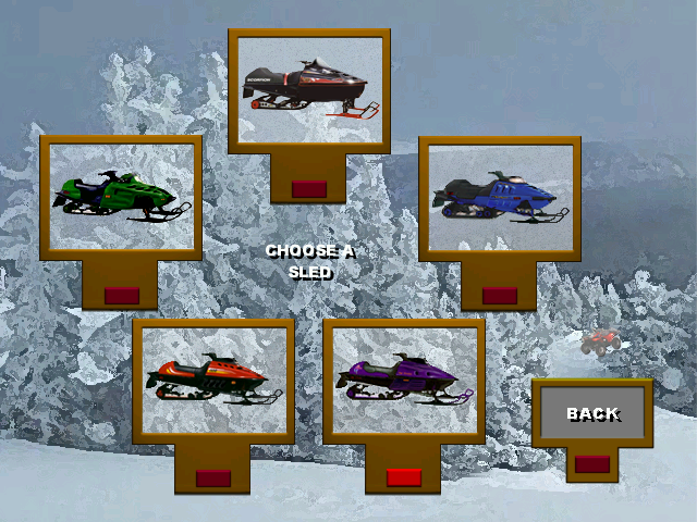 Snowmobile Championship 2000 Microsoft Windows PC CD-PC Gamez USA