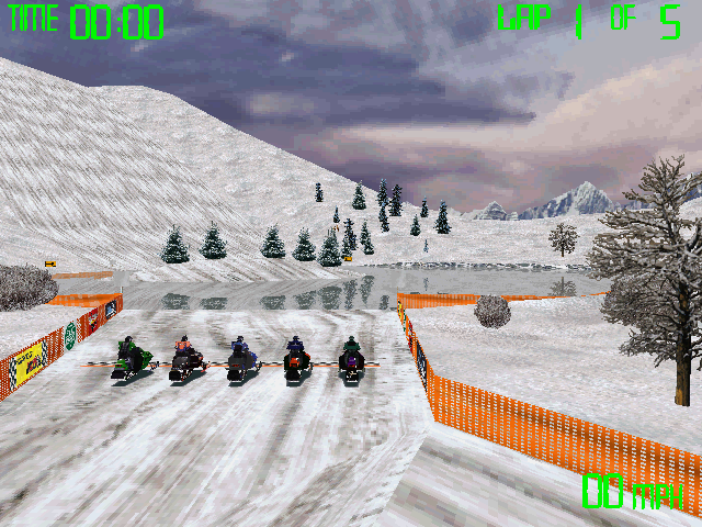 Snowmobile Championship 2000 Microsoft Windows PC CD-PC Gamez USA