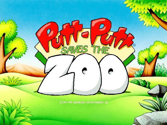 Putt-Putt Saves the Zoo Microsoft Windows PC CD-PC Gamez USA