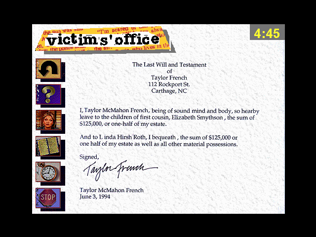 Who Killed Taylor French The Case of the Undressed Reporter Microsoft WIndows PC CD-PC Gamez USA