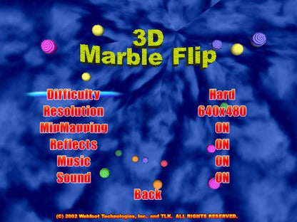 3D Marble Flip Microsoft Windows PC CD-PC Gamez USA