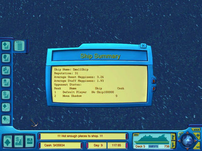 Cruise Ship Tycoon Microsoft Windows PC CD-PC Gamez USA