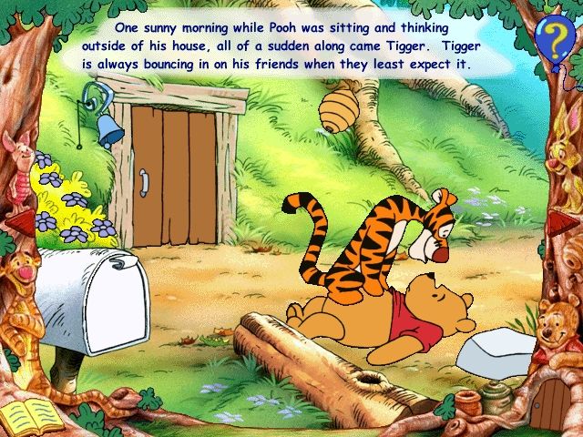 Disney's Animated Storybook Winnie the Pooh Tigger Too Microsoft Windows PC CD-PC Gamez USA