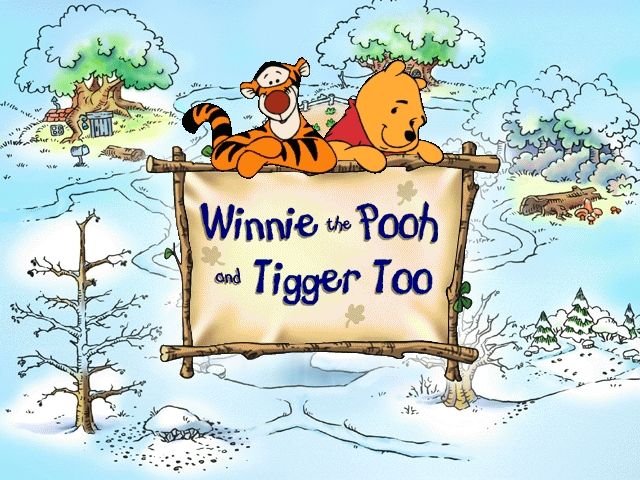 Disney's Animated Storybook Winnie the Pooh Tigger Too Microsoft Windows PC CD-PC Gamez USA