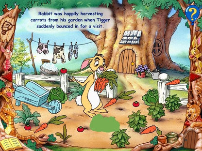Disney's Animated Storybook Winnie the Pooh Tigger Too Microsoft Windows PC CD-PC Gamez USA