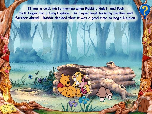 Disney's Animated Storybook Winnie the Pooh Tigger Too Microsoft Windows PC CD-PC Gamez USA