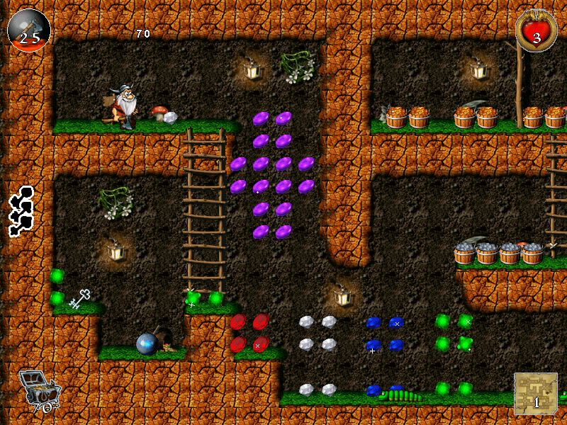 Brave Dwarves Back For Treasure Microsoft Windows PC CD-PC Gamez USA
