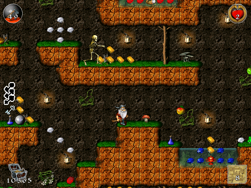 Brave Dwarves Back For Treasure Microsoft Windows PC CD-PC Gamez USA