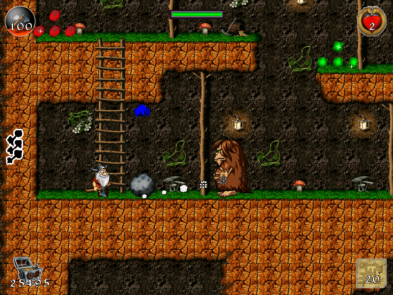 Brave Dwarves Back For Treasure Microsoft Windows PC CD-PC Gamez USA