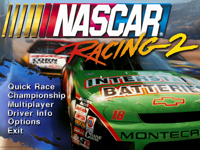 NASCAR Racing 2 Microsoft Windows PC CD-PC Gamez USA