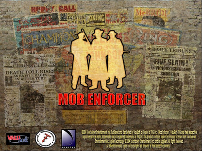 Mob Enforcer Microsoft Windows PC CD-PC Gamez USA
