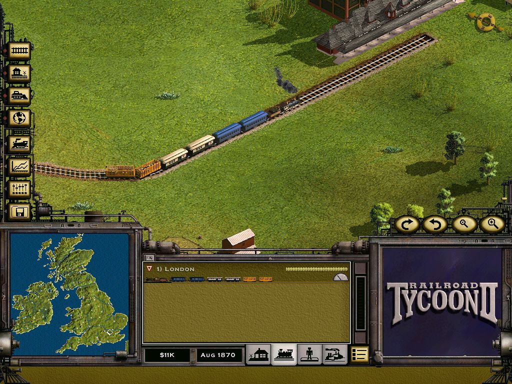 Railroad Tycoon II Microsoft Windows PC CD-PC Gamez USA