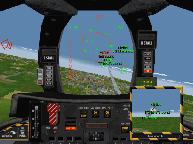 Top Gun Fire at Will! Disc 1-2 Microsoft Windows PC CD-PC Gamez USA