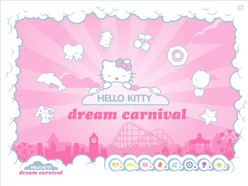 Hello Kitty Dream Carnival Microsoft Windows PC CD-PC Gamez USA