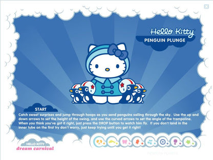 Hello Kitty Dream Carnival Microsoft Windows PC CD-PC Gamez USA