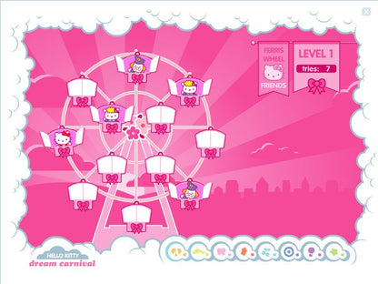Hello Kitty Dream Carnival Microsoft Windows PC CD-PC Gamez USA