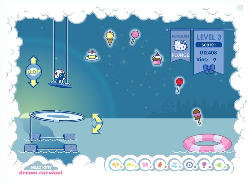 Hello Kitty Dream Carnival Microsoft Windows PC CD-PC Gamez USA