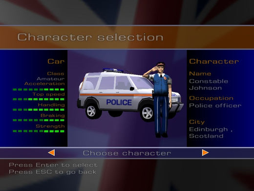 London Racer Ii Characters London Racer 2 Microsoft Windows PC CD Racing Game – PC Gamez USA