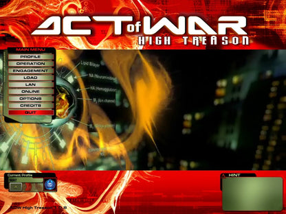Act Of War High Treason Microsoft Windows PC CD-PC Gamez USA