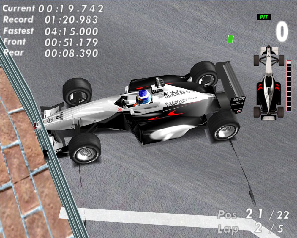 F1 World Grand Prix Microsoft Windows PC CD-PC Gamez USA