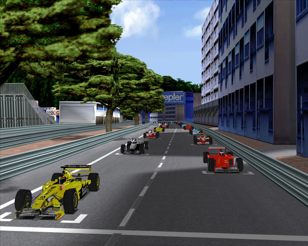 F1 World Grand Prix Microsoft Windows PC CD-PC Gamez USA
