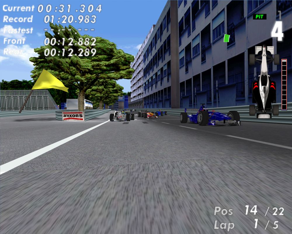 F1 World Grand Prix Microsoft Windows PC CD-PC Gamez USA