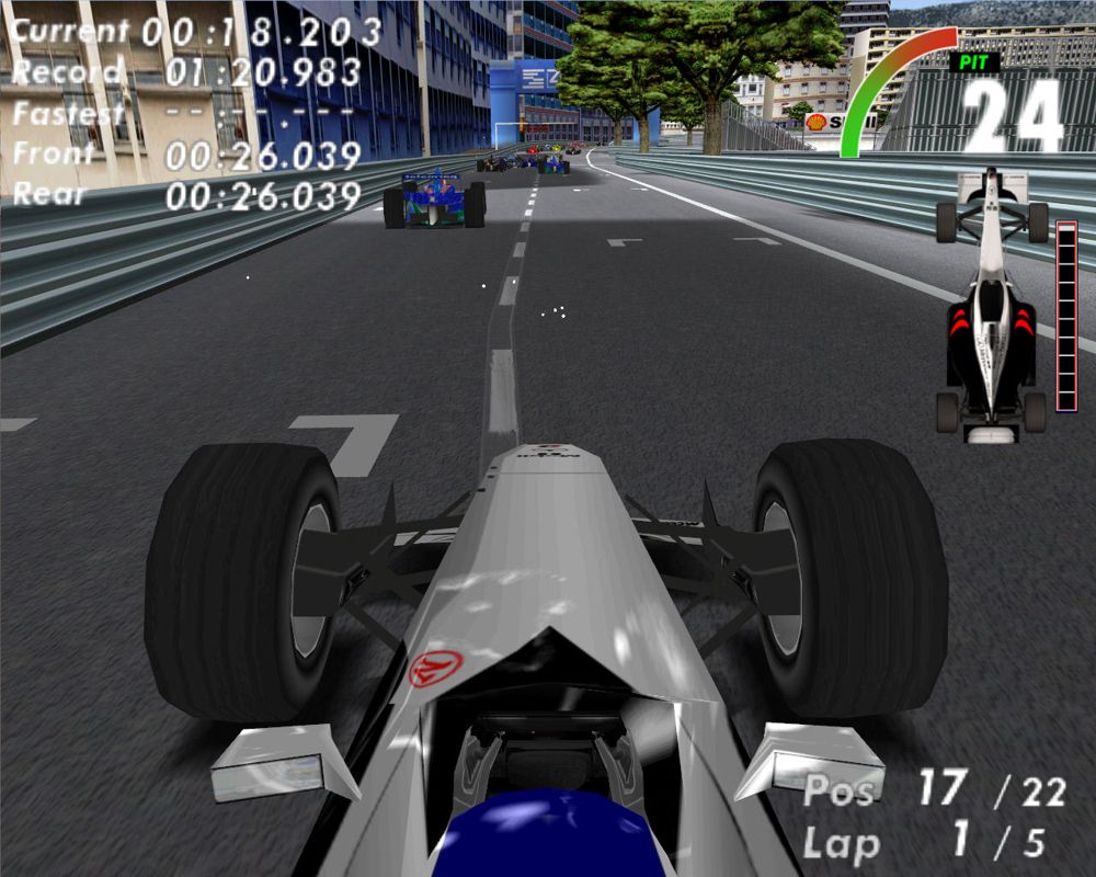 F1 World Grand Prix Microsoft Windows PC CD-PC Gamez USA