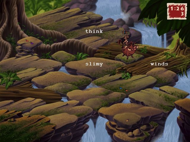 Adventures in Typing with Timon & Pumbaa Microsoft Windows PC CD-PC Gamez USA