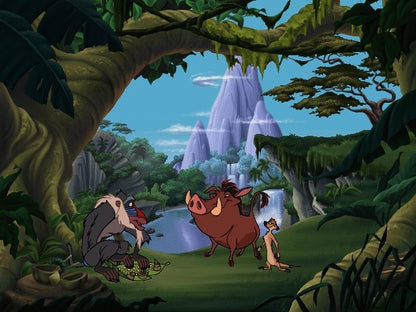 Adventures in Typing with Timon & Pumbaa Microsoft Windows PC CD-PC Gamez USA