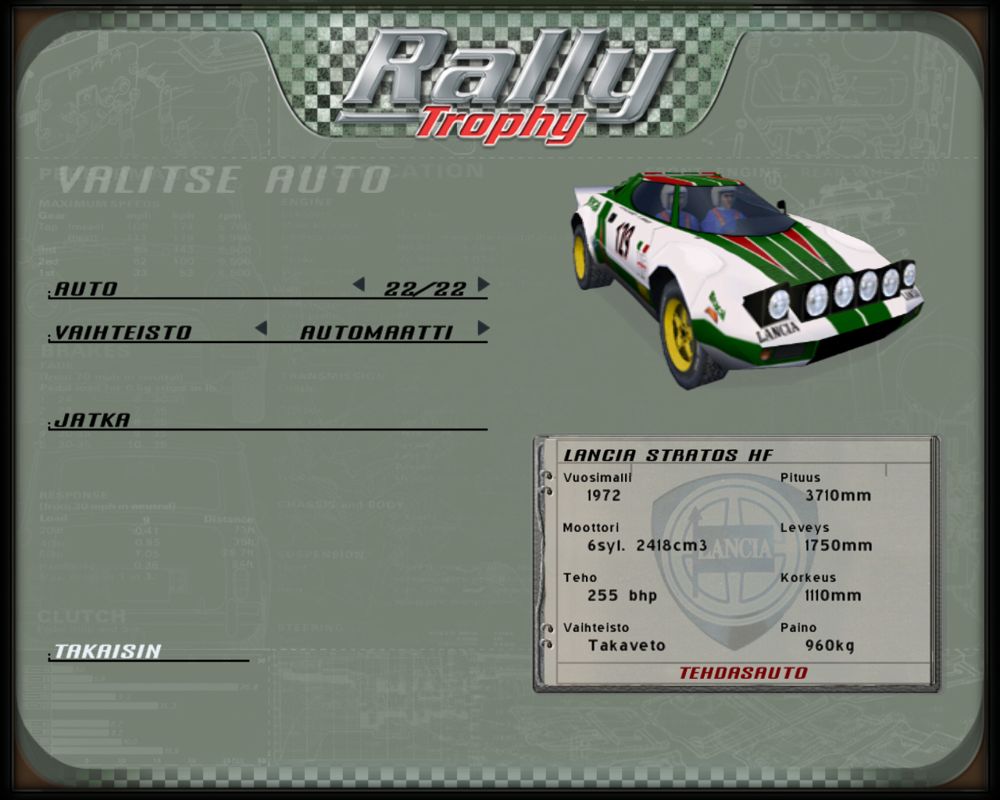 Rally Trophy Microsoft Windows PC CD-PC Gamez USA