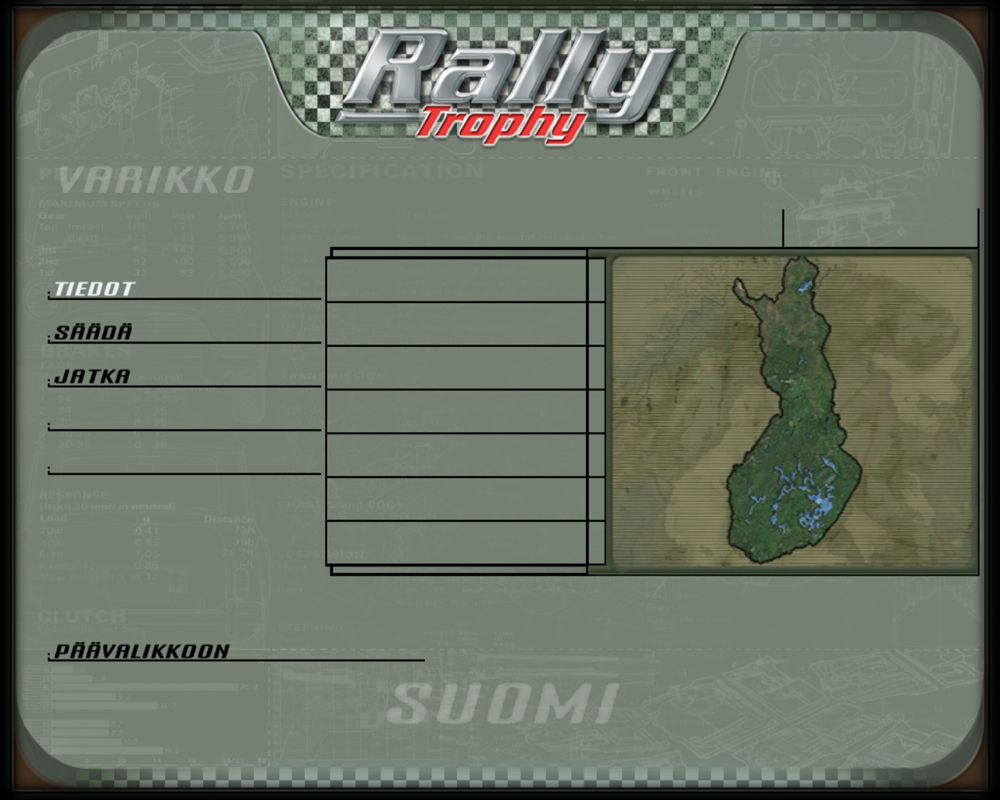 Rally Trophy Microsoft Windows PC CD-PC Gamez USA
